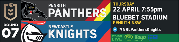 R7 Penrith Panthers v Newcastle Knights