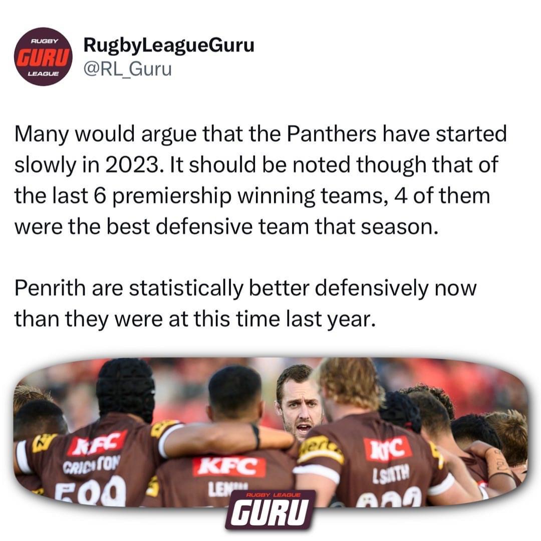 Looking at history & records Penrith Panthers NRL Panther Pride